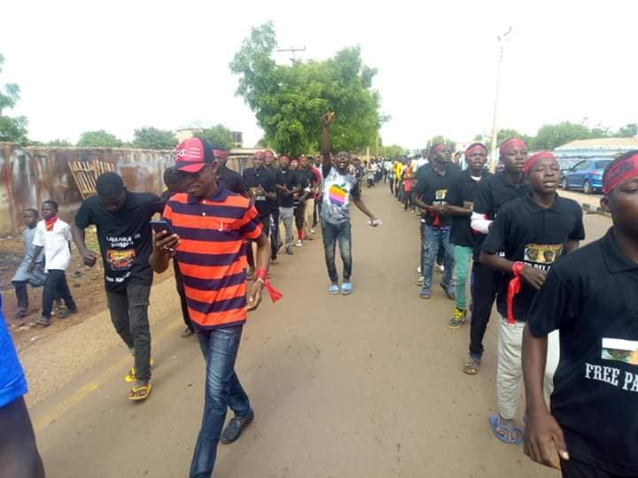  Quds day procession in sokoto on Fri the 31 th of may 2019